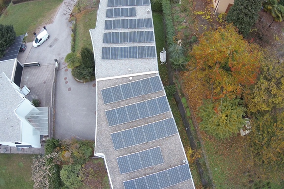 Due impianti fotovoltaici da 8kwp per due abitazioni