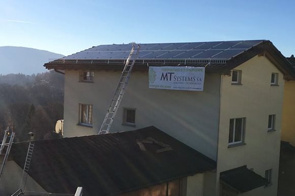 Impianto fotovoltaico da 10 Kwp a Novaggio